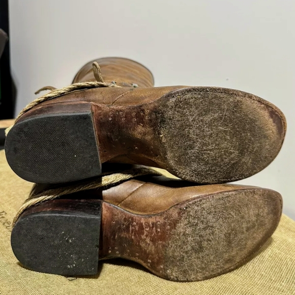 Freebird by Steven Drove brown leather boots size 10 - Picture 5 of 10